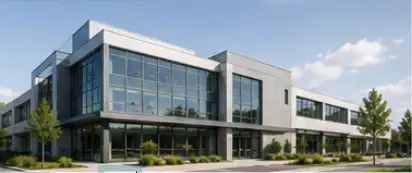 Bâtiment tertiaire, bureaux et commerces